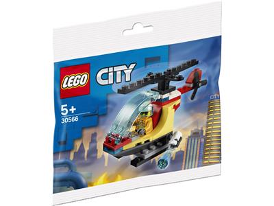 LEGO CITY - 30566 - L'hélicoptère de pompiers