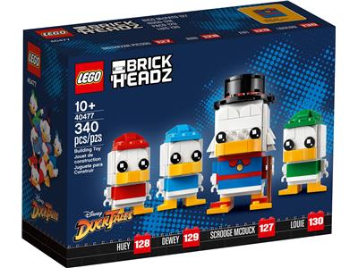 LEGO BrickHeadz - 40477 - Disney Scrooge McDuck, Huey, Dewey et Louie