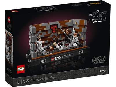 LEGO Star Wars - 75339 - Diorama du compacteur de déchets Death Star™