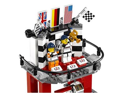 LEGO Speed ​​Champion - 75912 - Ligne d'arrivée de la Porsche 911 GT