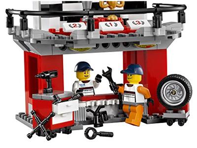 LEGO Speed ​​Champion - 75912 - Ligne d'arrivée de la Porsche 911 GT