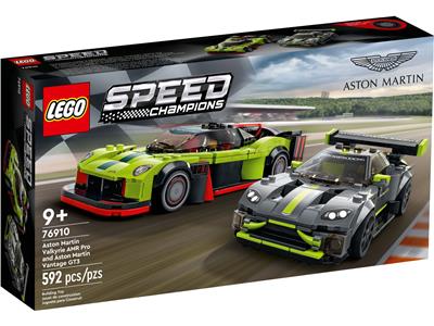 LEGO Speed ​​Champion - 76910 - Aston Martin Valkyrie AMR Pro et Aston Martin Vantage GT3