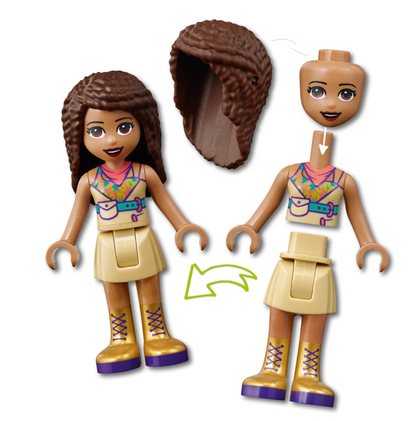 LEGO Friends - 41423 - Tiger Hot Air Balloon Jungle Rescue