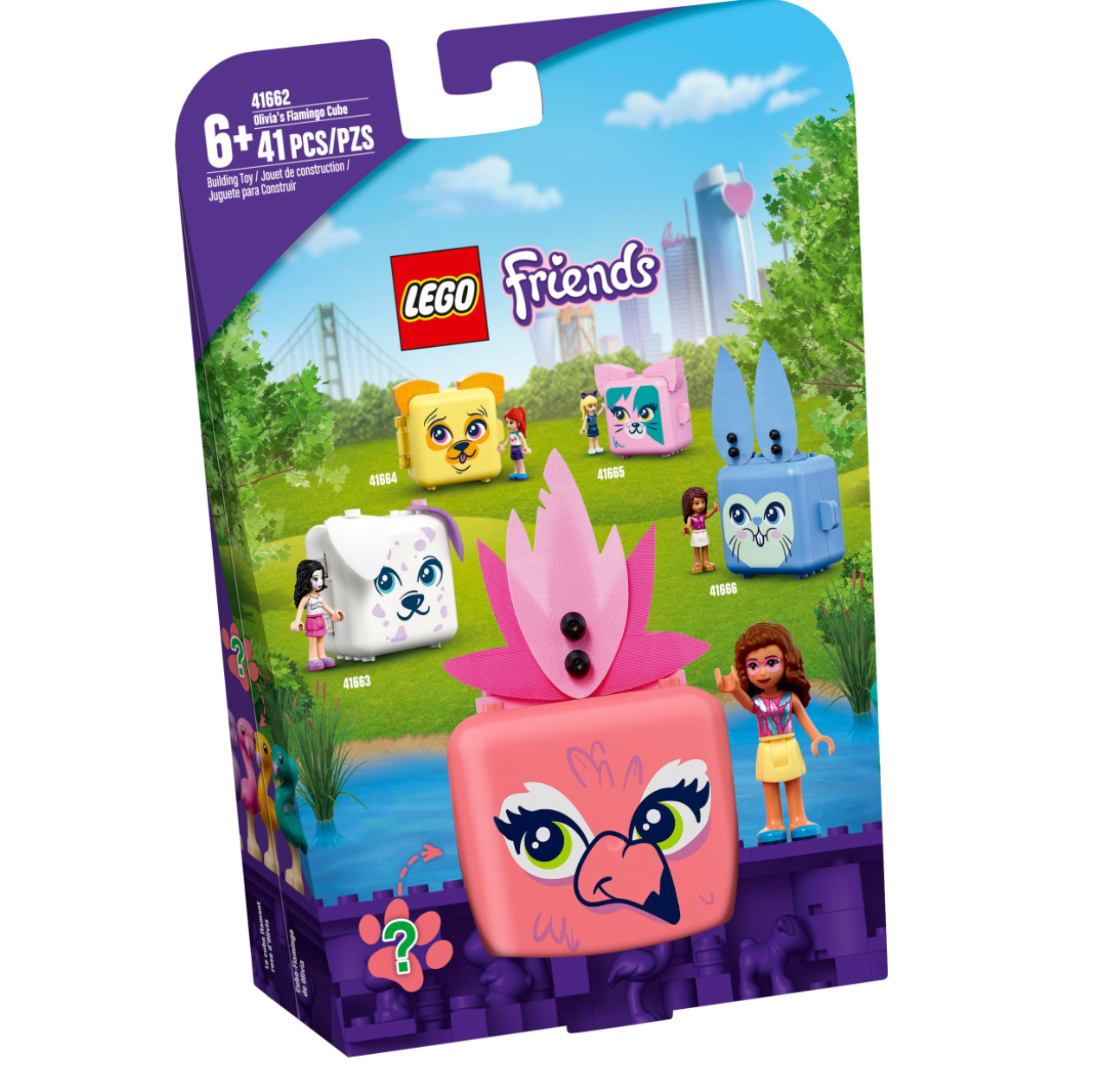 LEGO Friends - 41662 - Olivia's Flamingo Cube