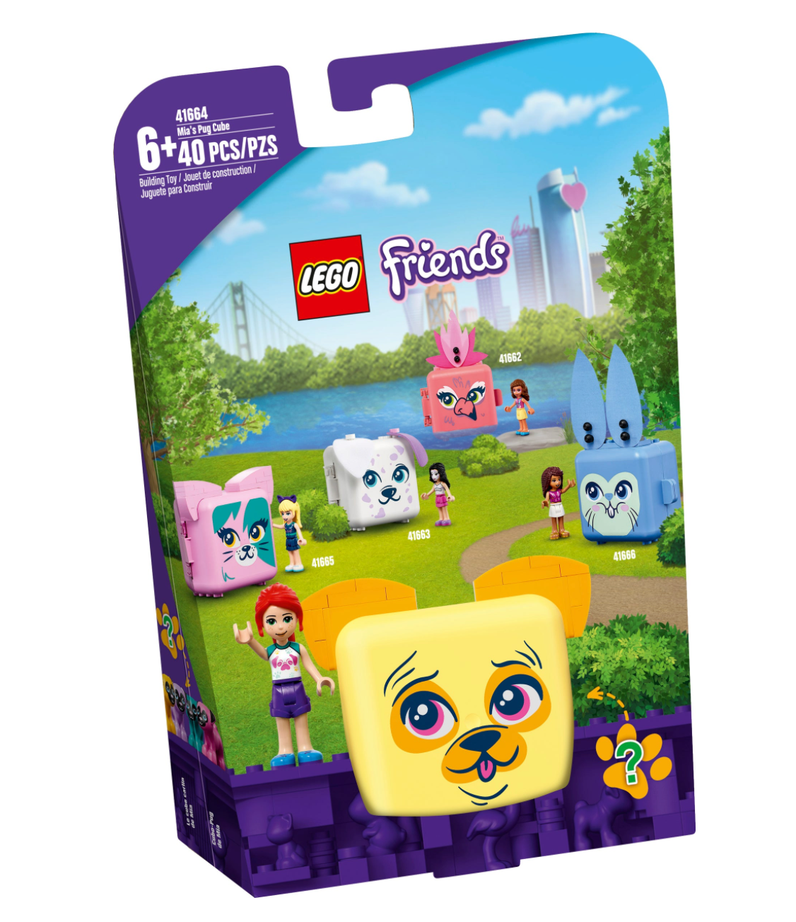 LEGO Friends - 41664 - Mia's Pug Cube