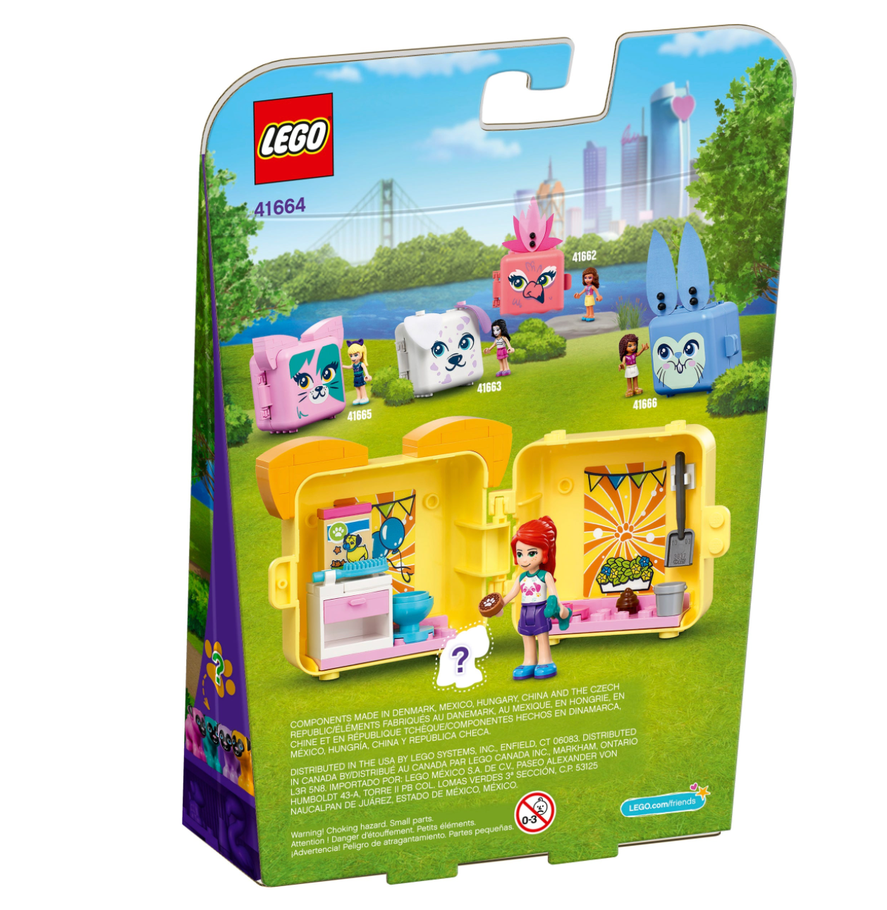 LEGO Friends - 41664 - Mia's Pug Cube