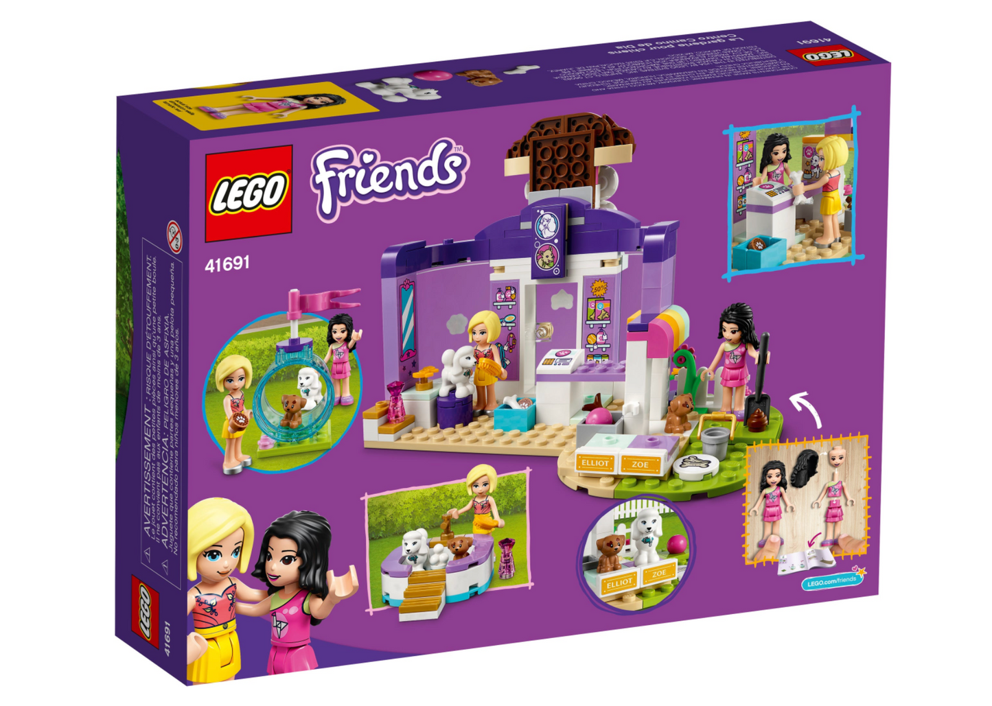 LEGO - Friends - 41691 - La garderie pour chiens