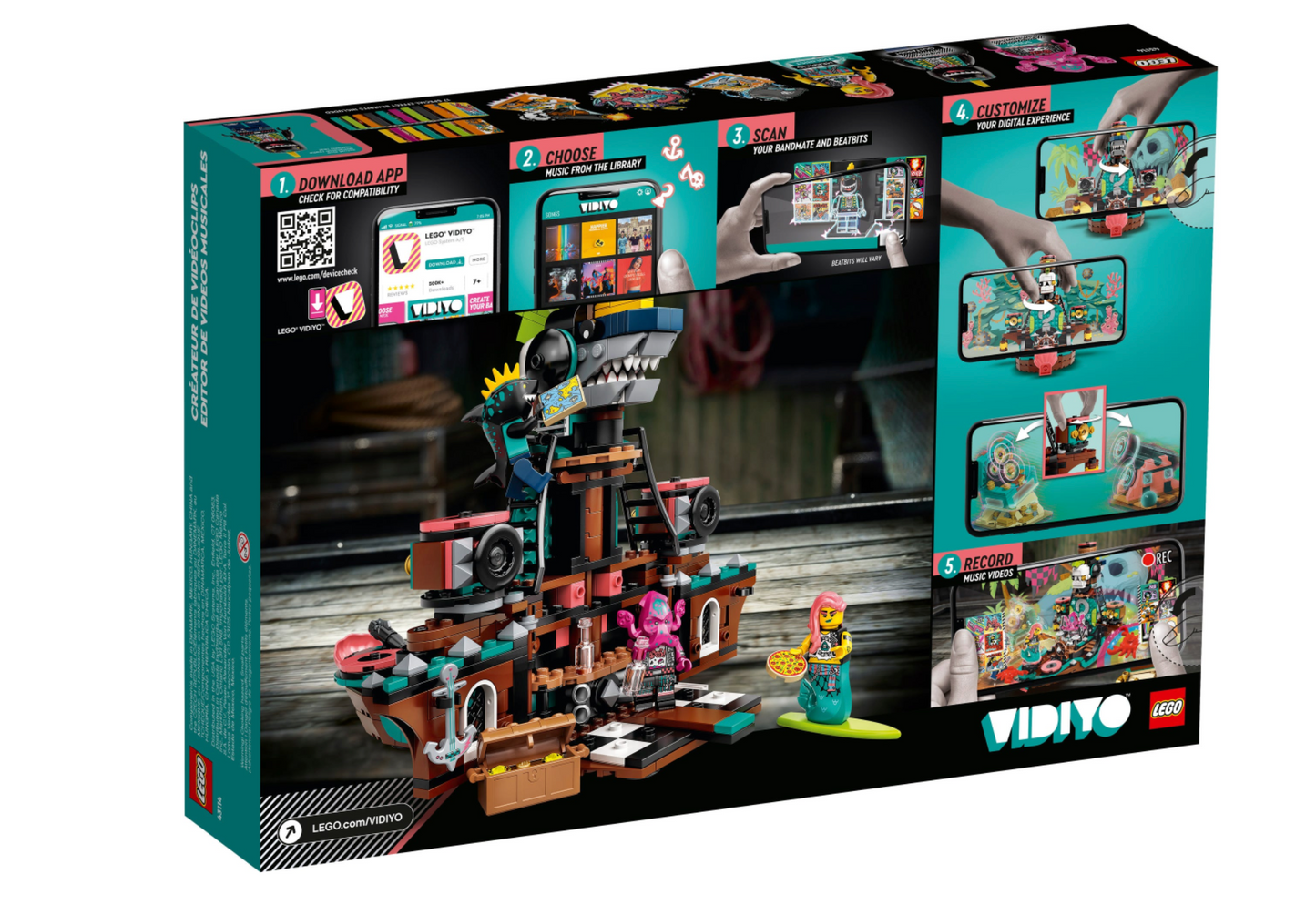 LEGO Vidiyo - 43114 - Punk Pirate Ship