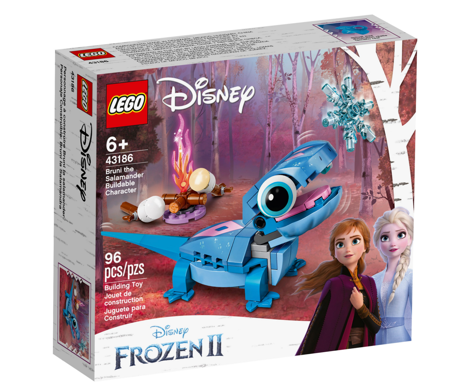 LEGO DISNEY - 43186 - Bruni the Salamander Buildable Character