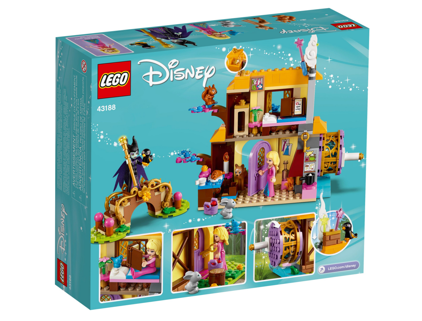 LEGO DISNEY - 43188 - Aurora's Forest Cottage