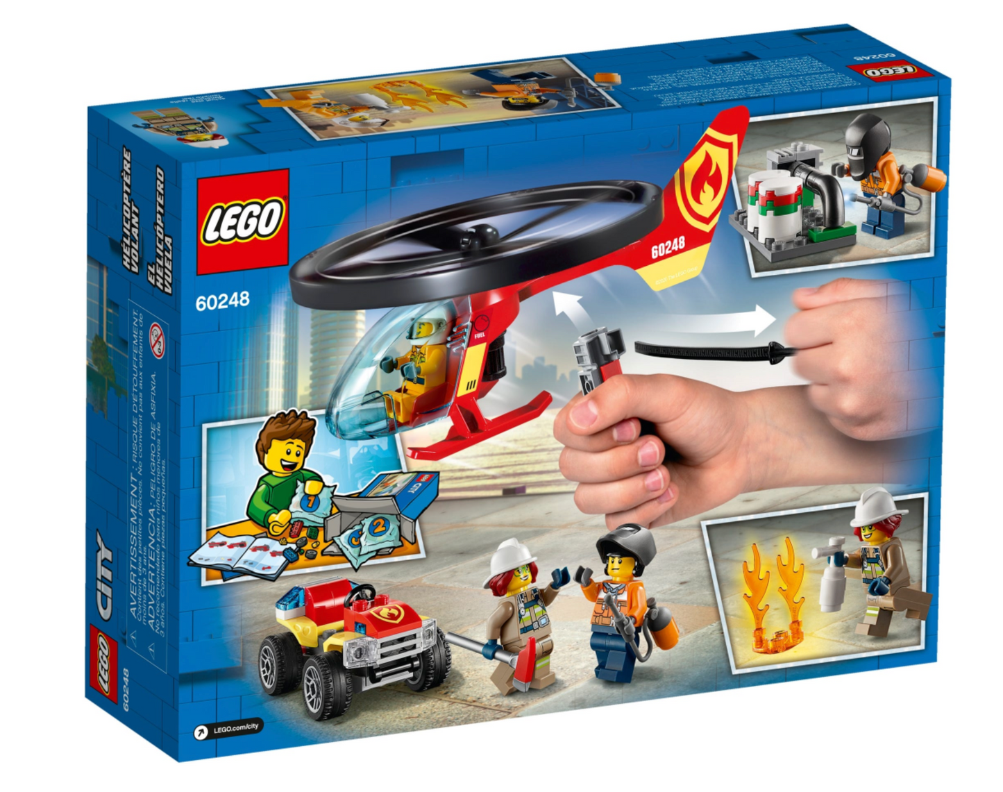 LEGO CITY - 60248 - Fire Helicopter Response