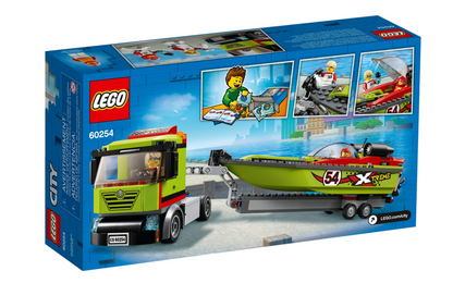 LEGO CITY  - 60254 - Race Boat Transporter