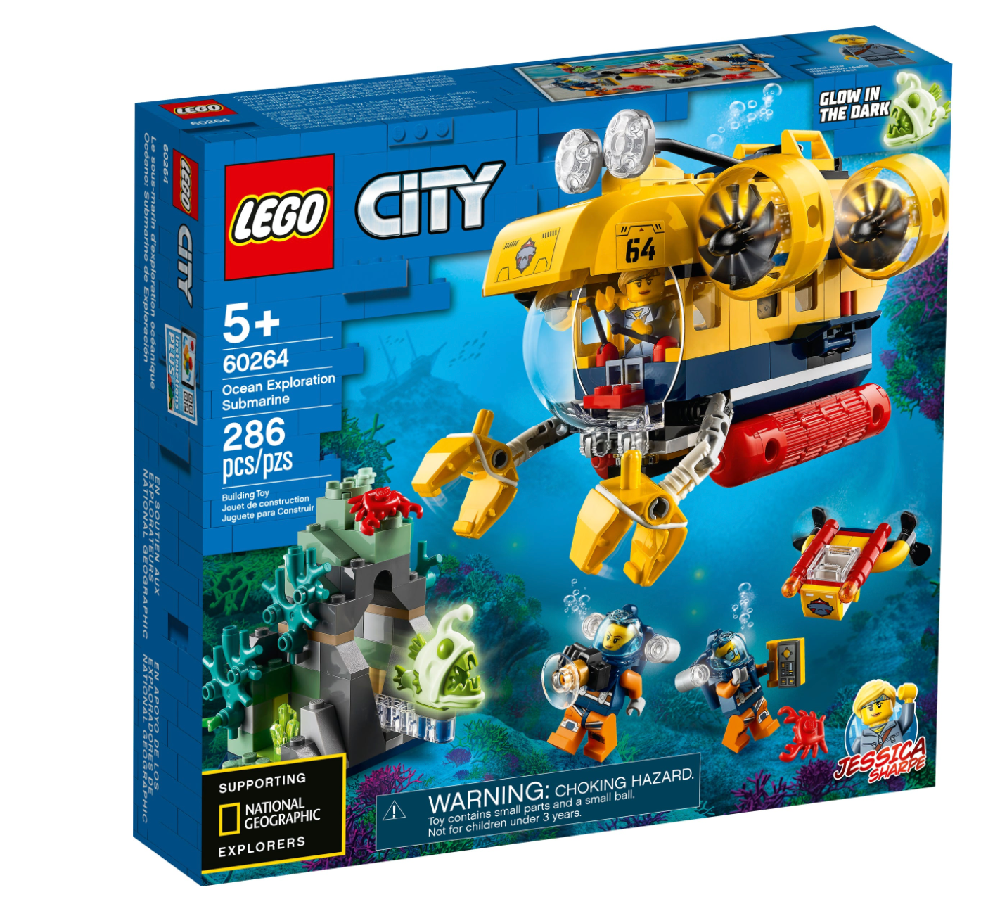 LEGO CITY - 60264 - Ocean Exploration Submarine