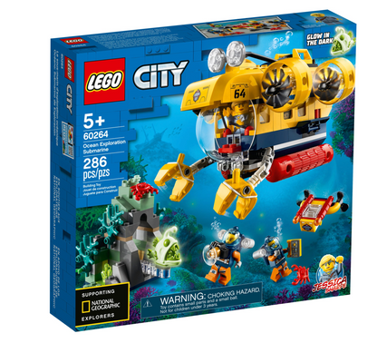 LEGO CITY - 60264 - Ocean Exploration Submarine