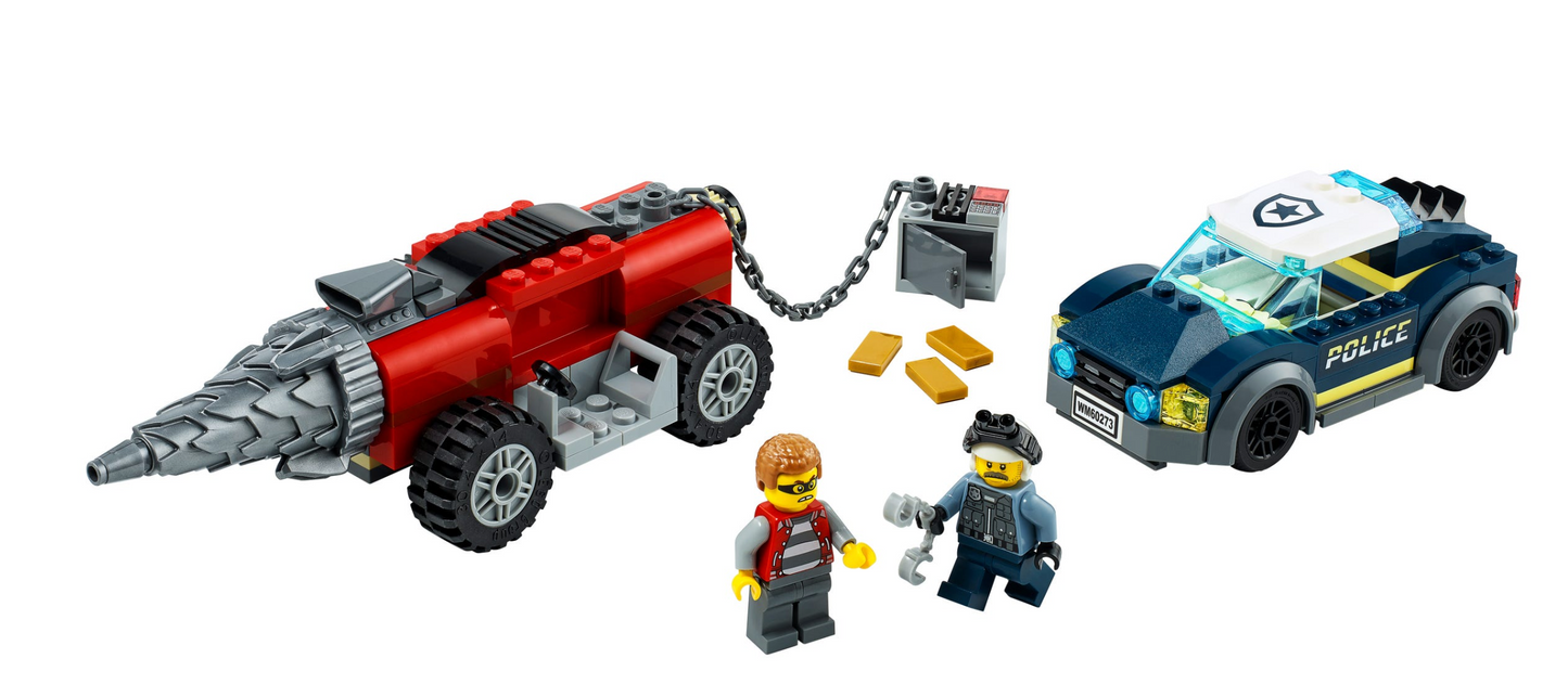 LEGO CITY  - 60273 - Police Driller Chase
