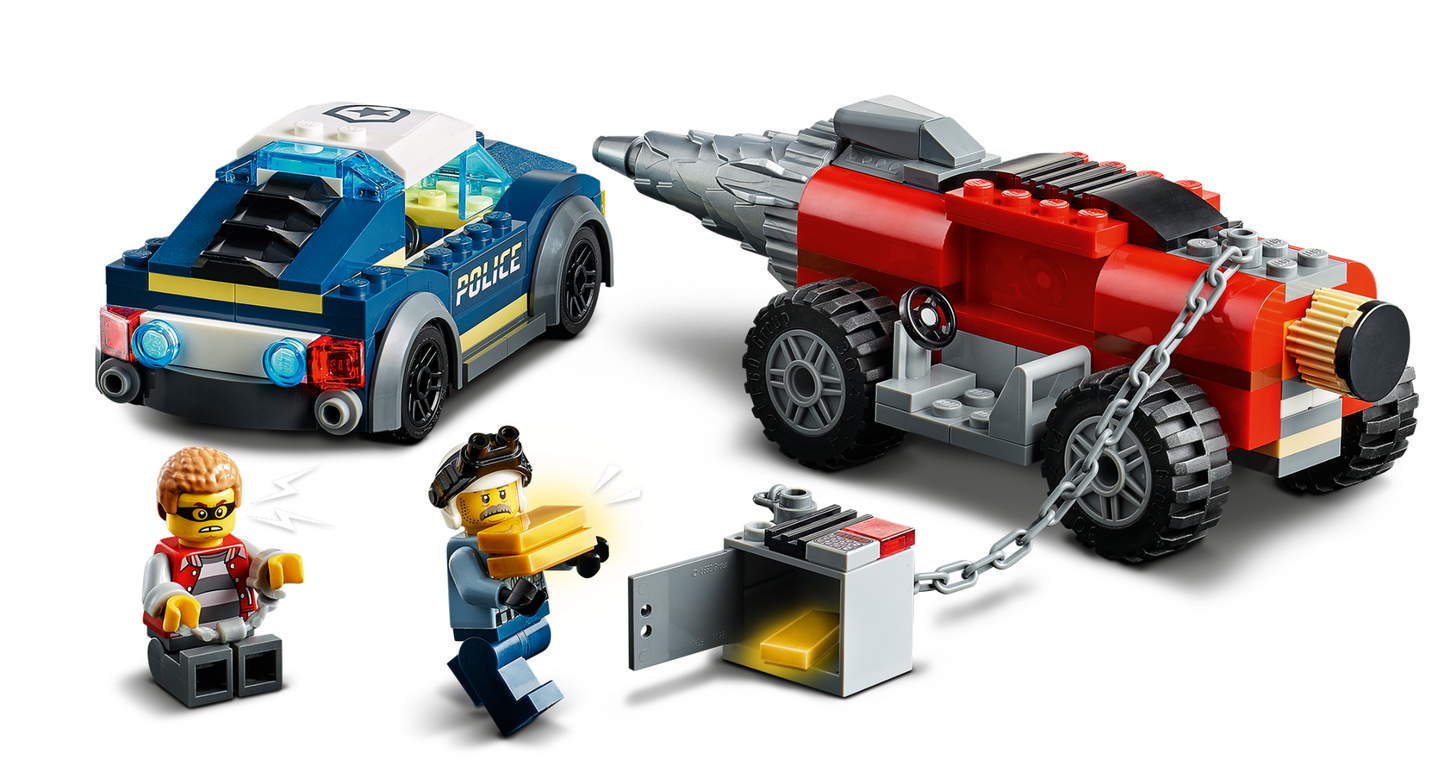 LEGO CITY  - 60273 - Police Driller Chase