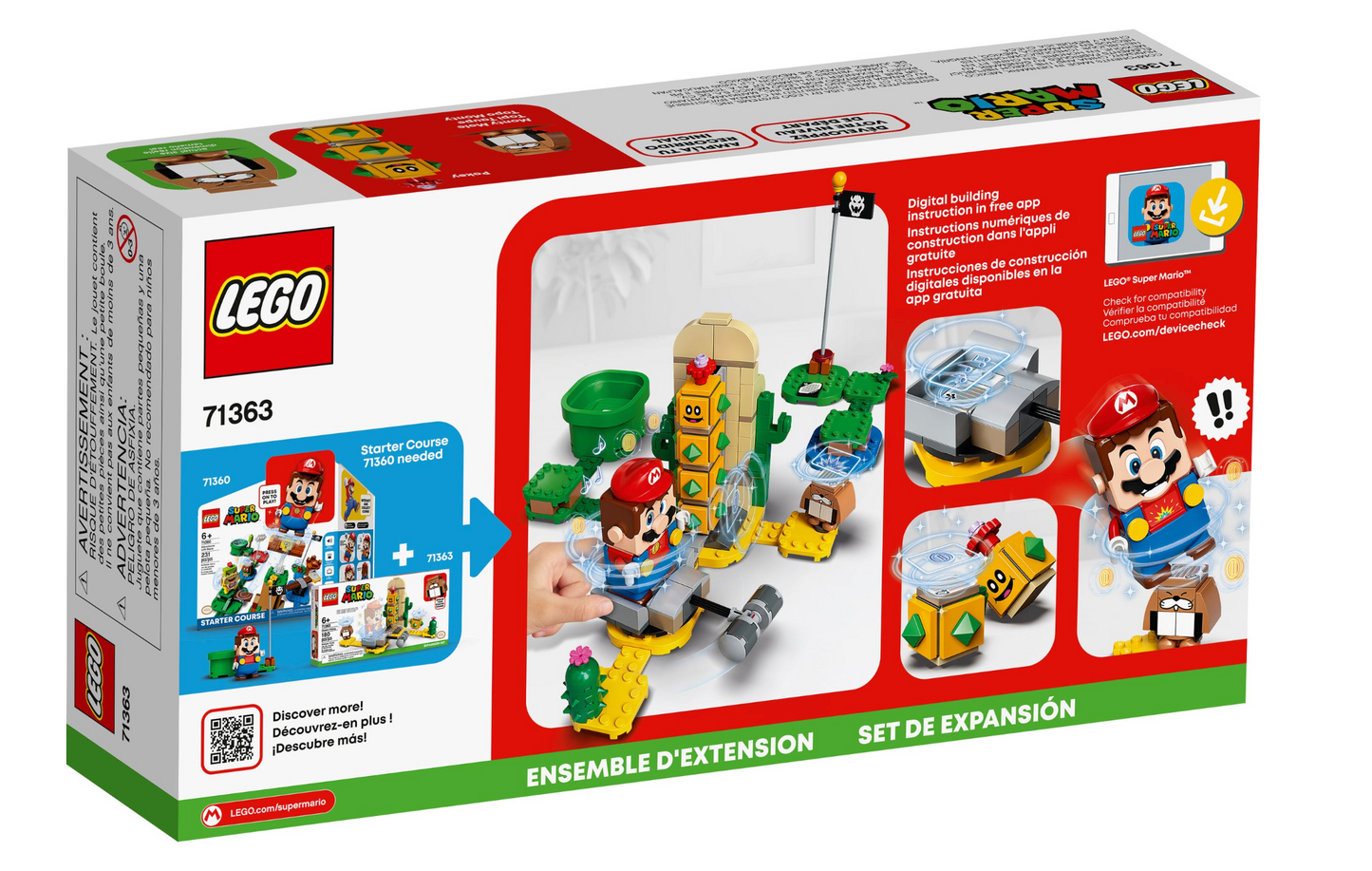 LEGO Super Mario - 71363 - Desert Pokey Expansion Set