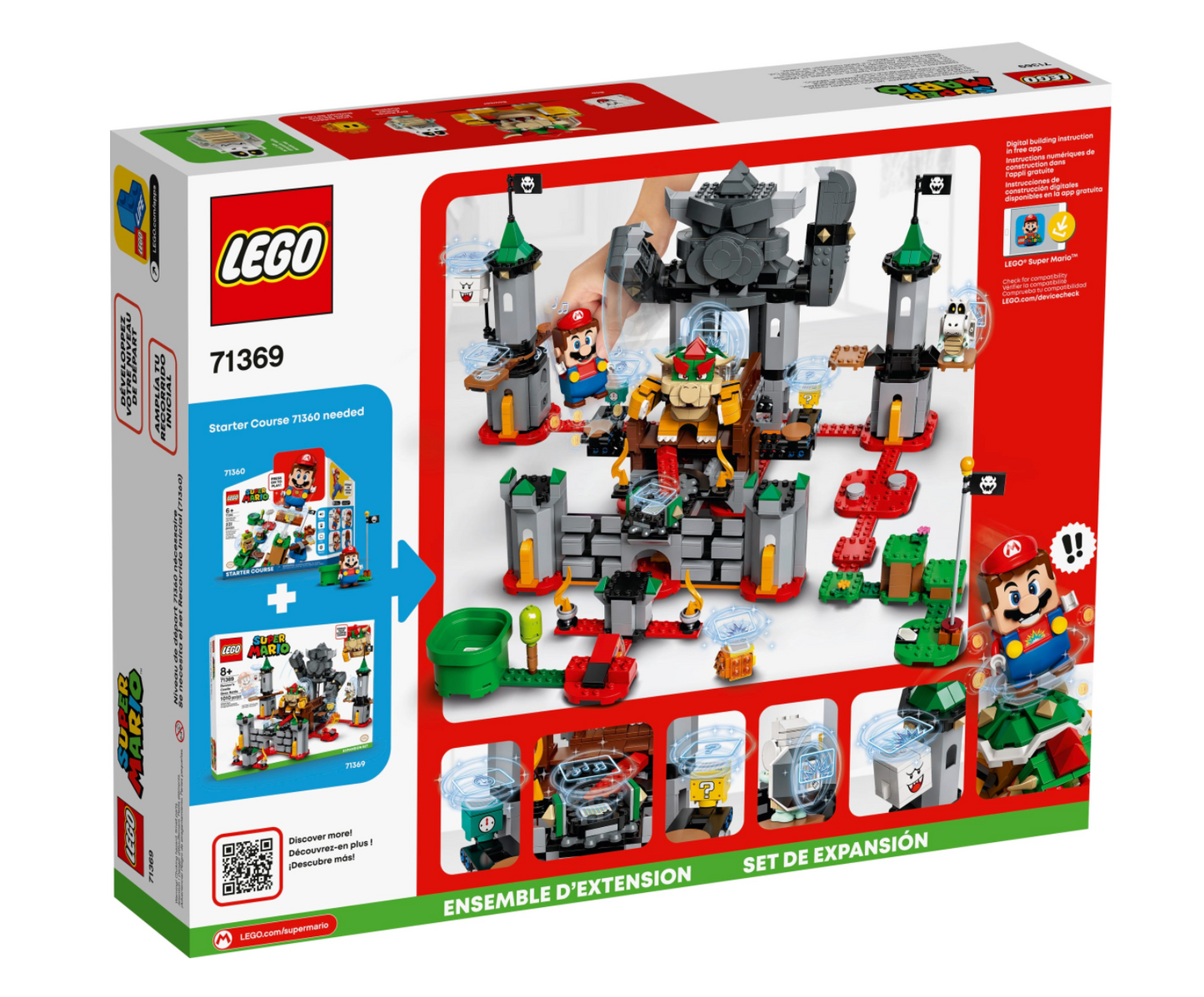 LEGO SUPER MARIO - 71369 - Bowser's Castle Boss Battle Expansion Set