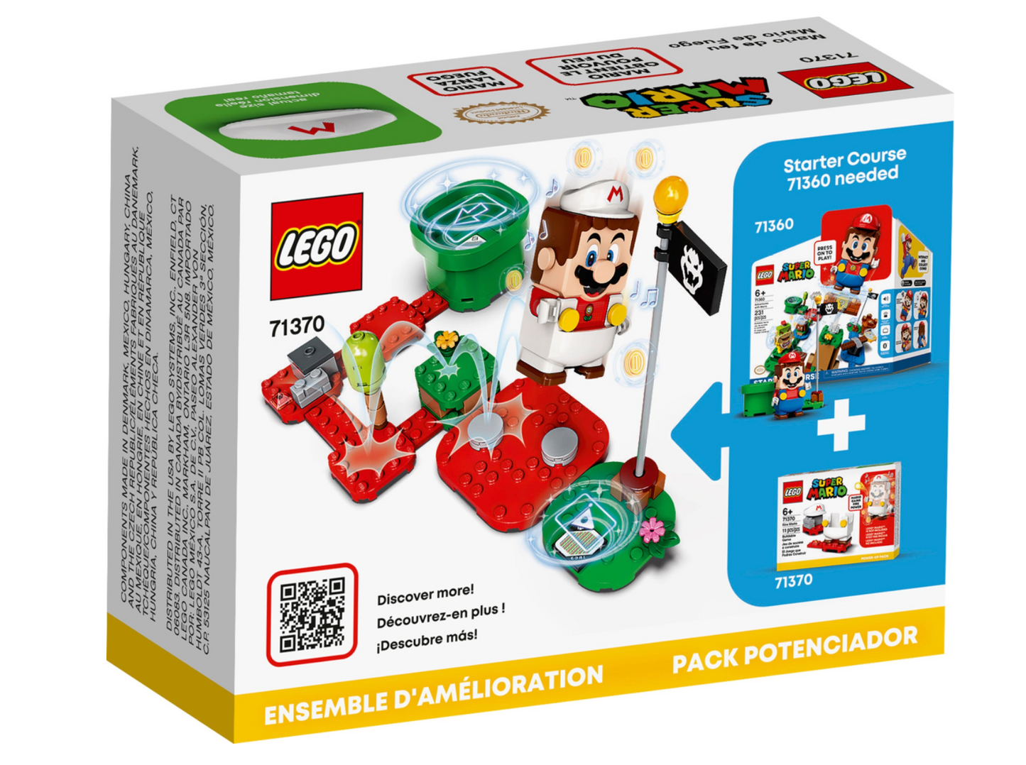 LEGO Super MArio - 71370 - Fire Mario Power-Up Pack