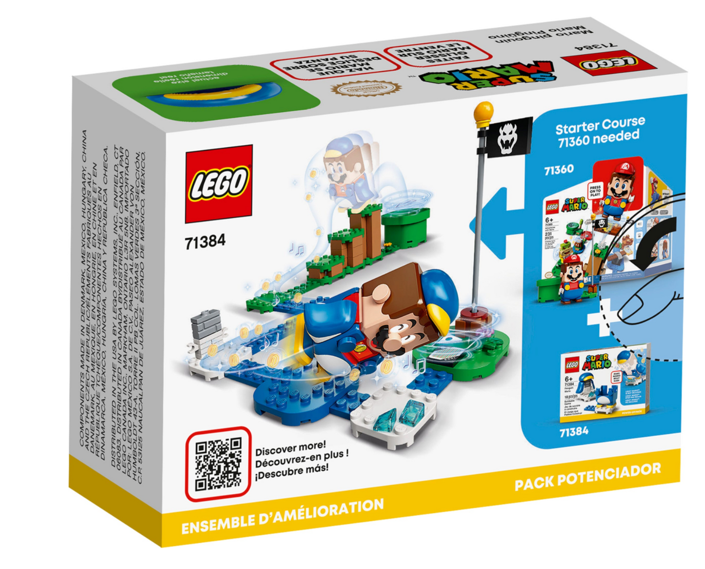 LEGO Super Mario - 71384 - Penguin Mario Power-Up Pack