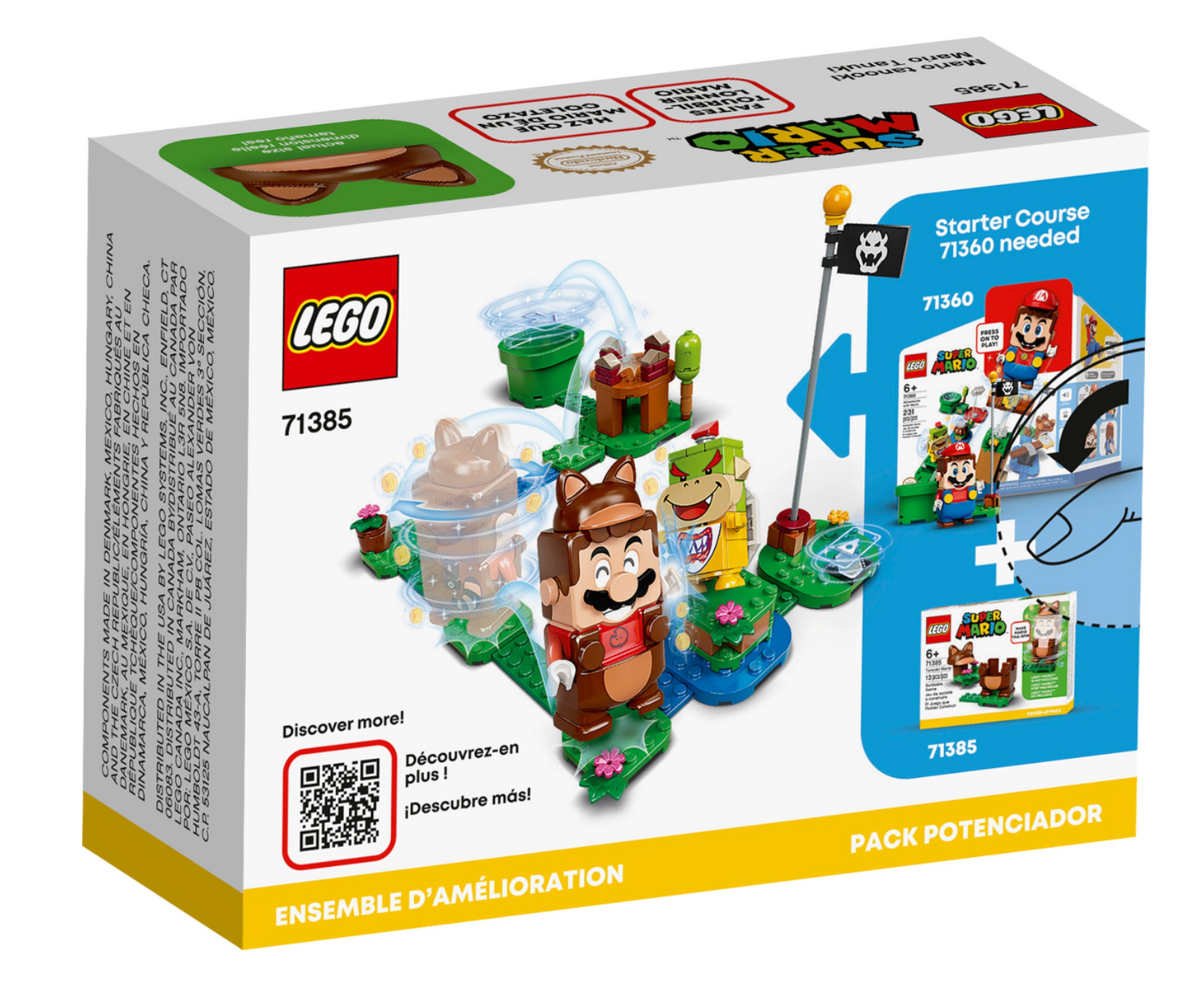 LEGO Super Mario - 71385 - Tanooki Mario Power-Up Pack