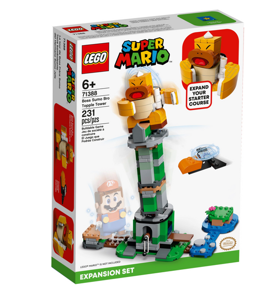 LEGO Super Mario - 71388 - Boss Sumo Bro Topple Tower Expansion Set