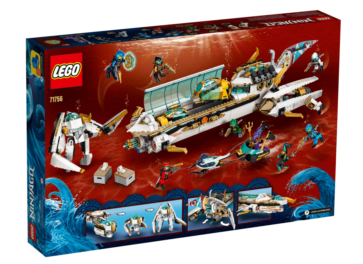 LEGO NINJAGO- 71756 - Hydro Bounty