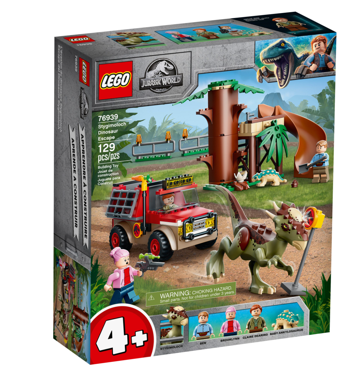 LEGO JURASSIC WORLD - 76939 - Stygimoloch Dinosaur Escape