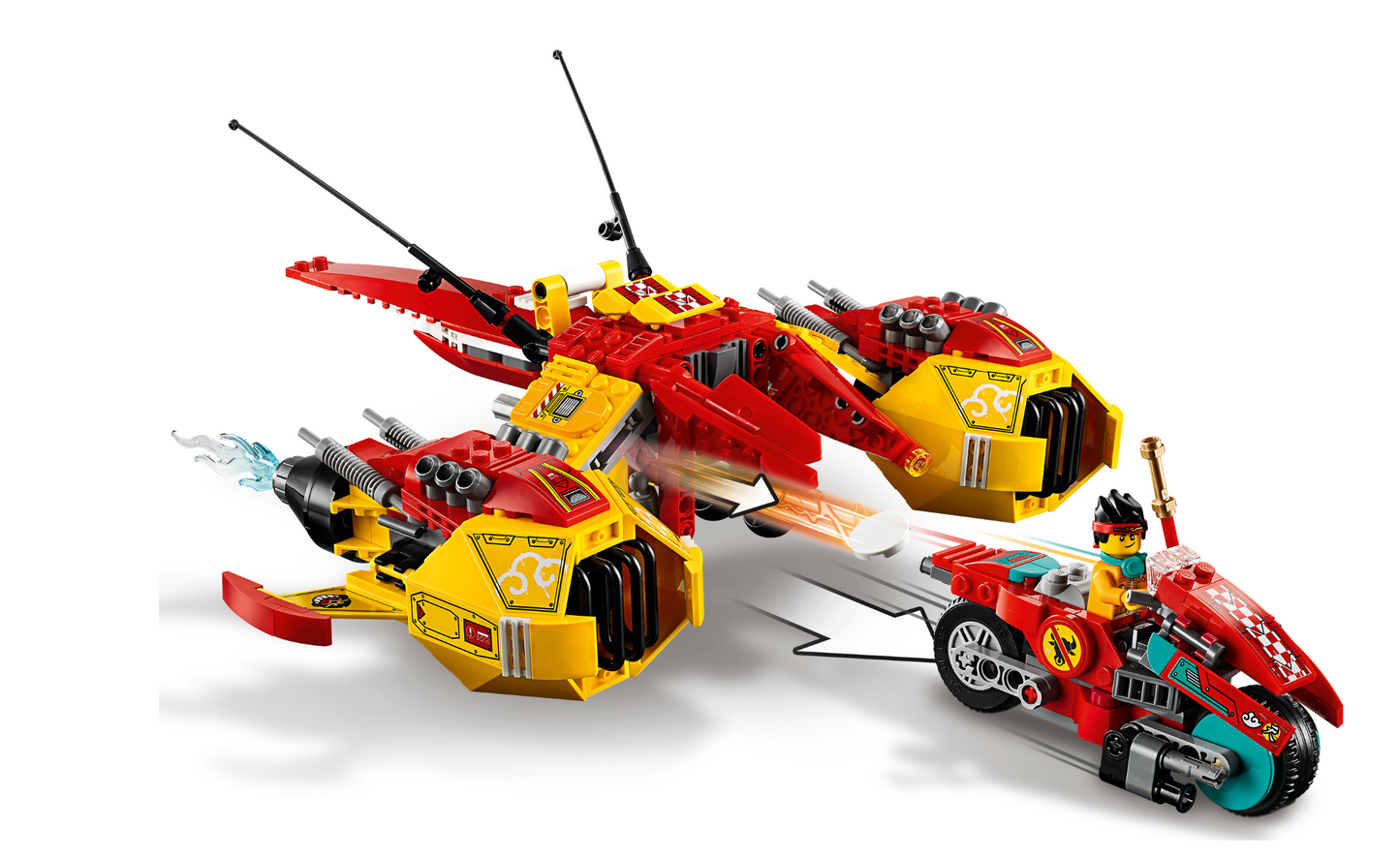 LEGO MONKIE KID - 80008 - Le jet nuage de Monkie Kid