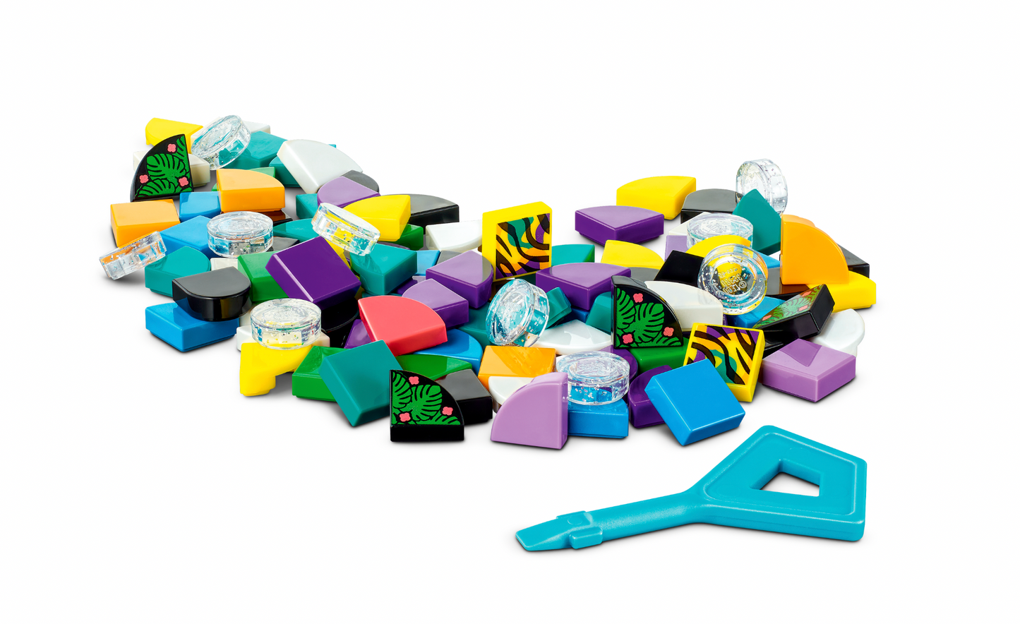 LEGO DOTS - 41945 - Neon Tiger Bracelet & Bag Tag