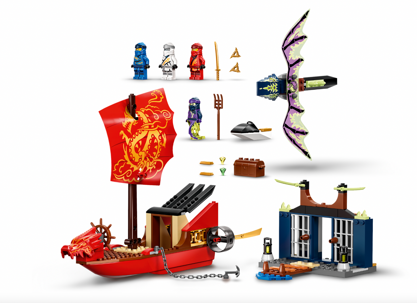 LEGO NINJAGO- 71749 - Final Flight of Destiny's Bounty