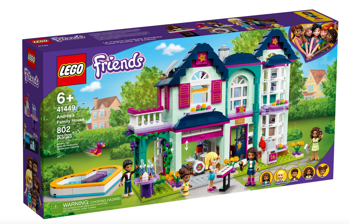 LEGO Friends - 41449 - La maison familiale d'Andrea