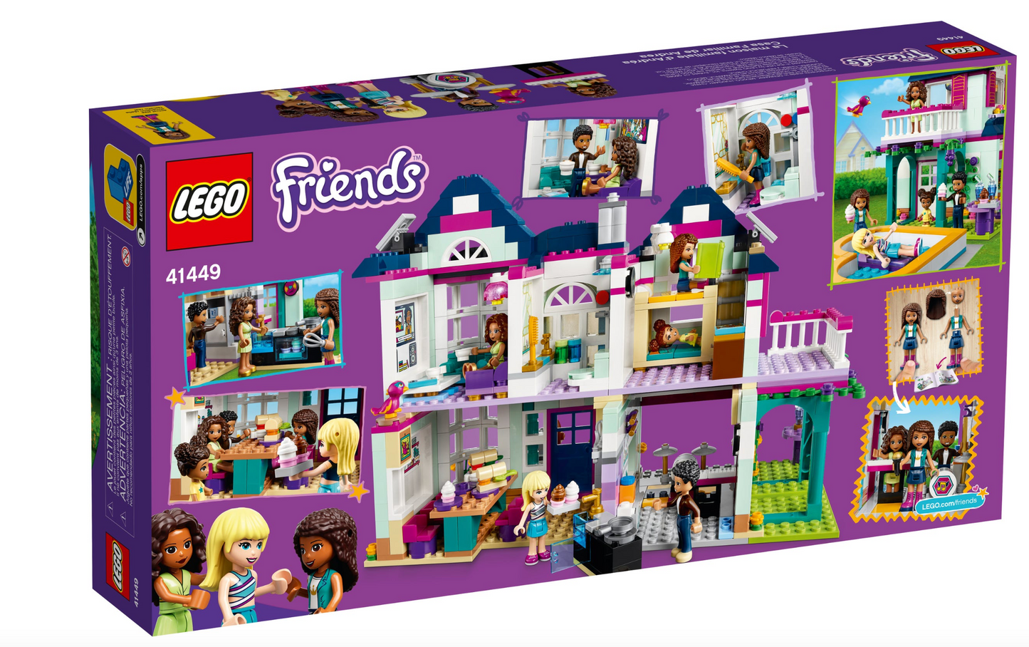 LEGO Friends - 41449 - La maison familiale d'Andrea