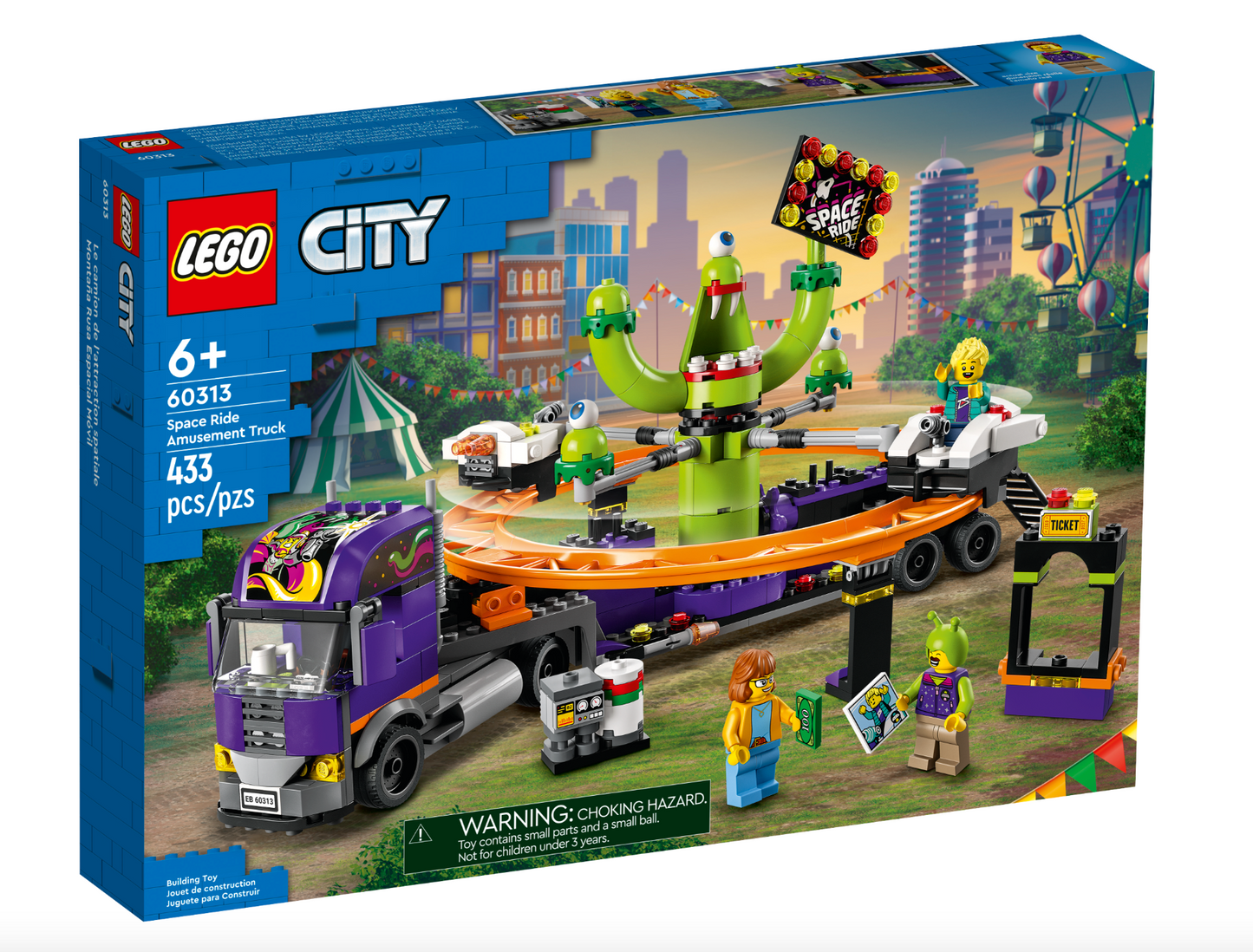 LEGO CITY  - 60313 - Space Ride Amusement Truck