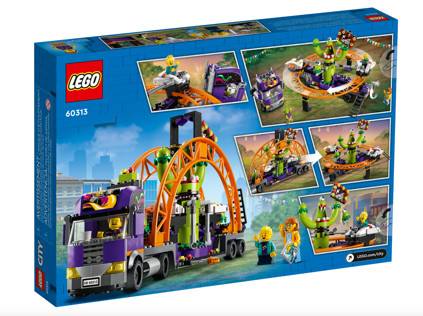 LEGO CITY  - 60313 - Space Ride Amusement Truck