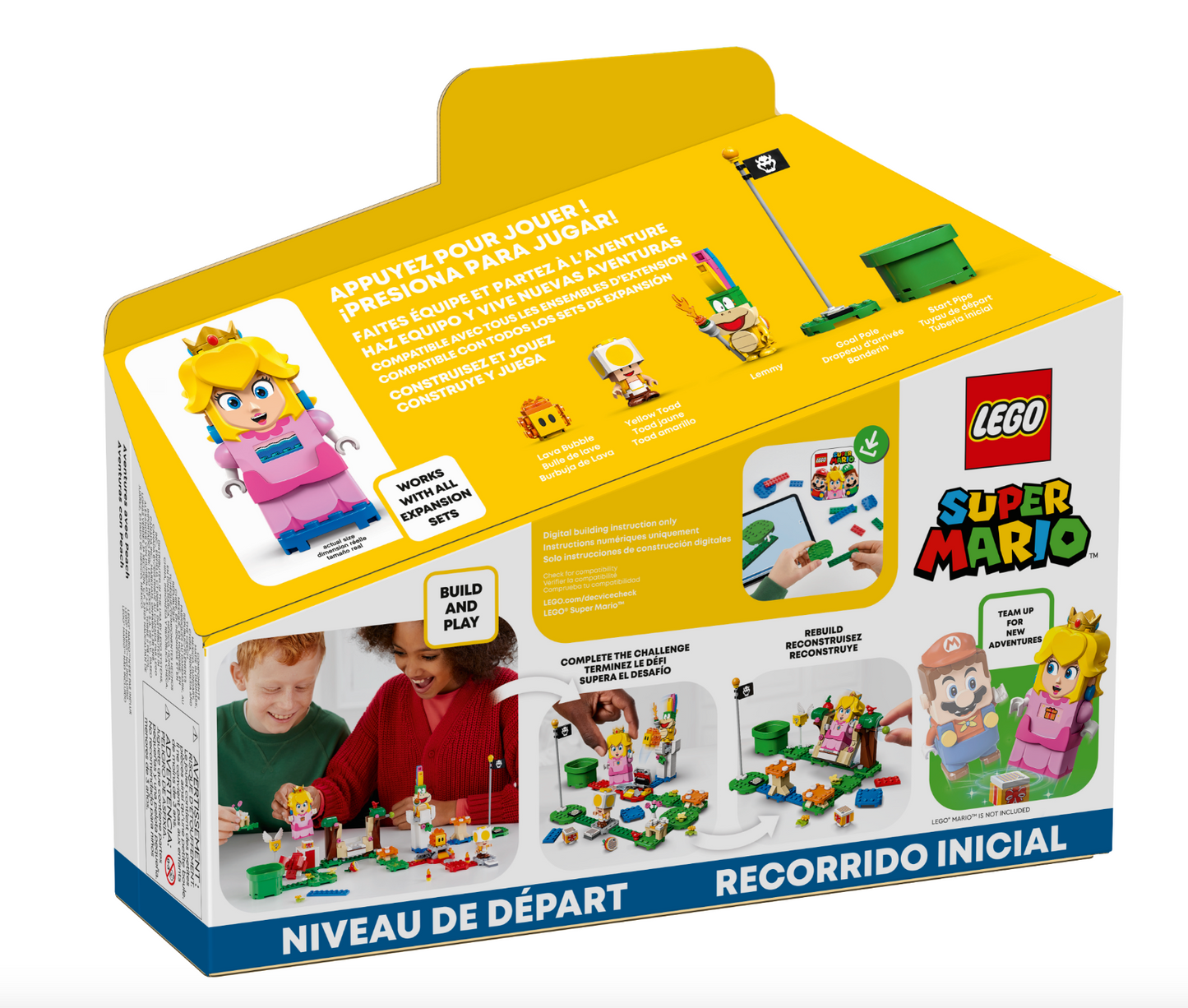 LEGO SUPER MARIO - 71403 - Cours de démarrage Aventures avec Peach