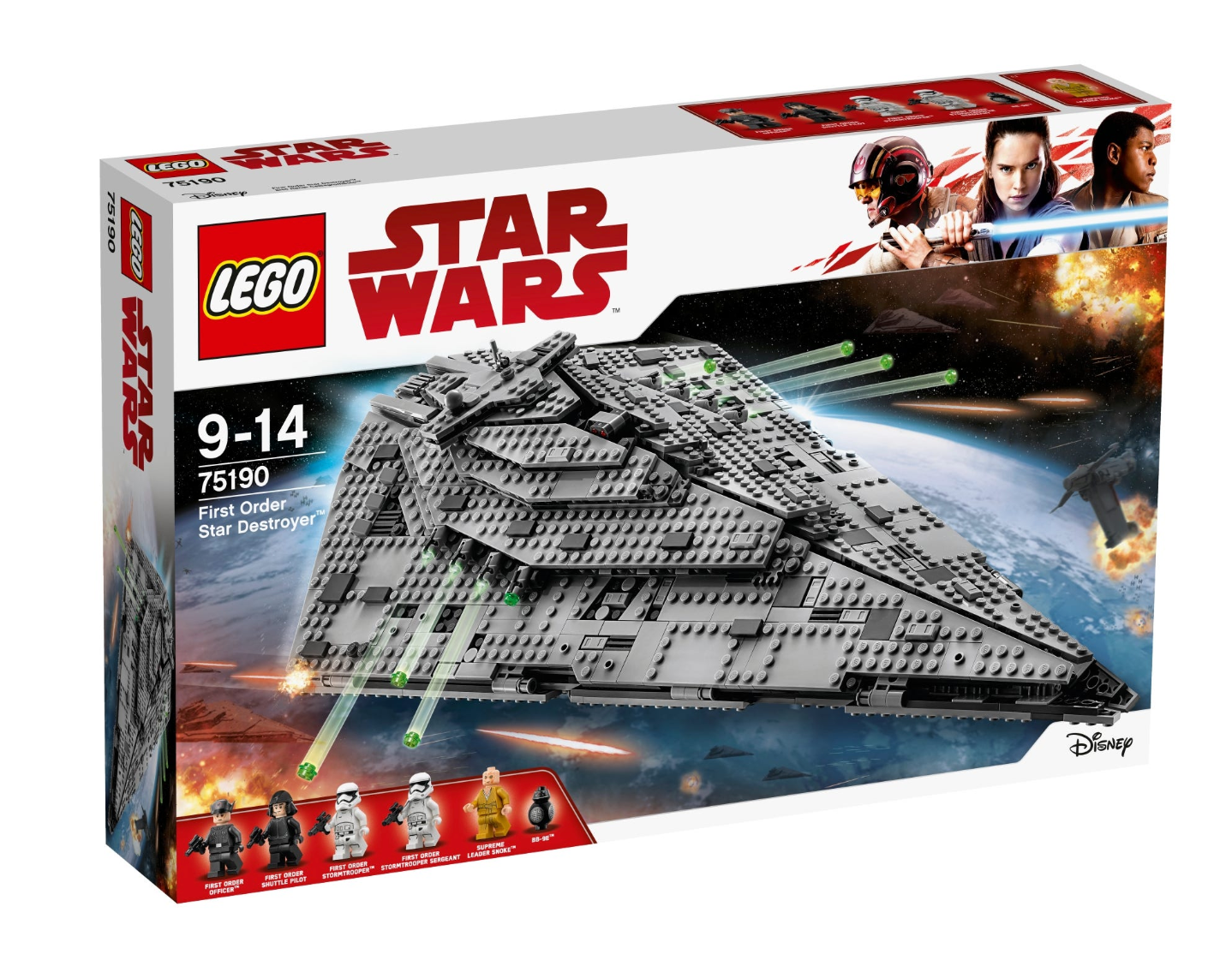 LEGO Star Wars - 75190 - Star Destroyer™ du Premier Ordre