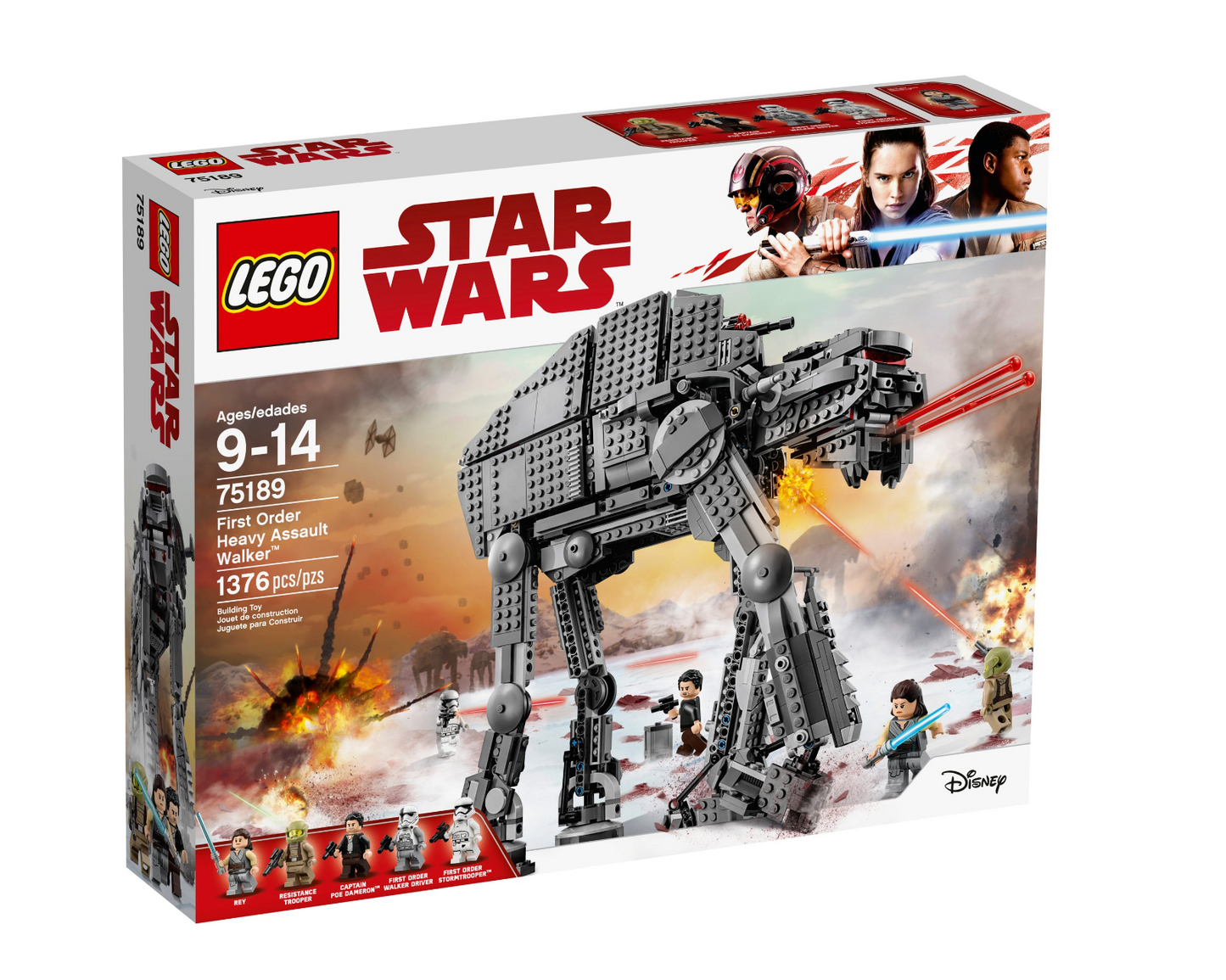 LEGO Star Wars - 75189 - Marcheur d'assaut lourd du Premier Ordre™