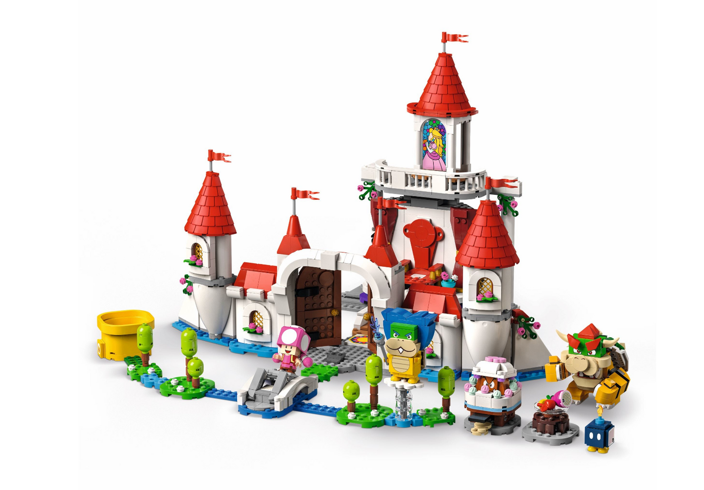 LEGO - SUPER MARIO - 71408 - Peach’s Castle Expansion Set - USAGÉ / USED