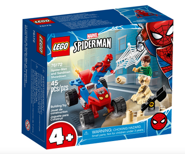 LEGO MARVEL - 76172 - Spider-Man and Sandman Showdown - Boîte Endommagée