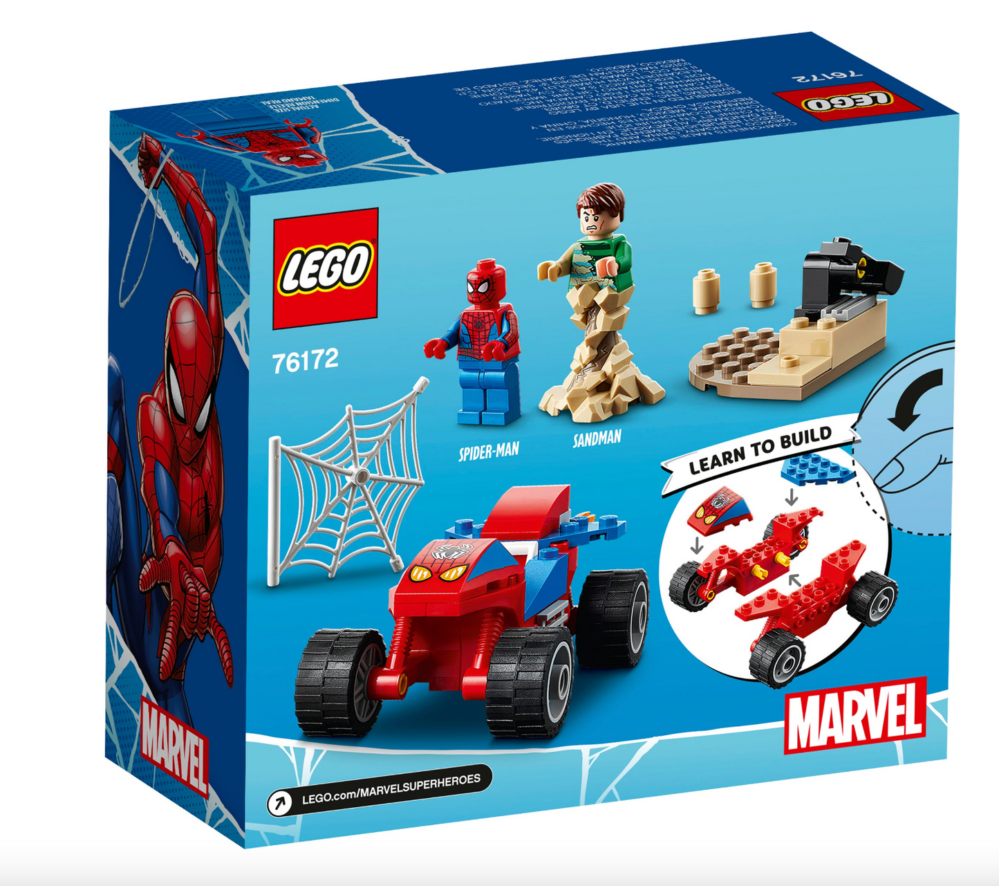 LEGO MARVEL - 76172 - Spider-Man and Sandman Showdown - Boîte Endommagée