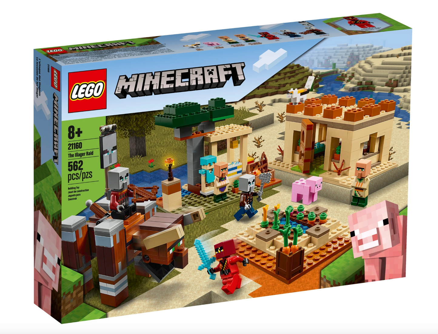 LEGO MINECRAFT - 21160 - Le raid des Illagers