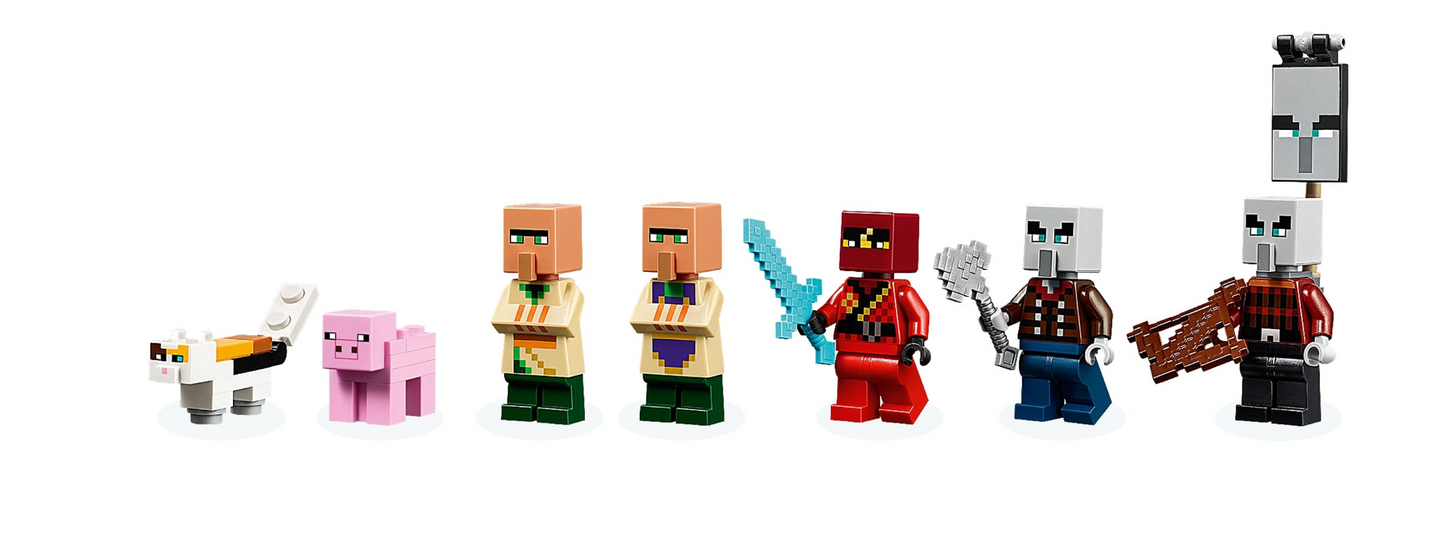 LEGO MINECRAFT - 21160 - Le raid des Illagers