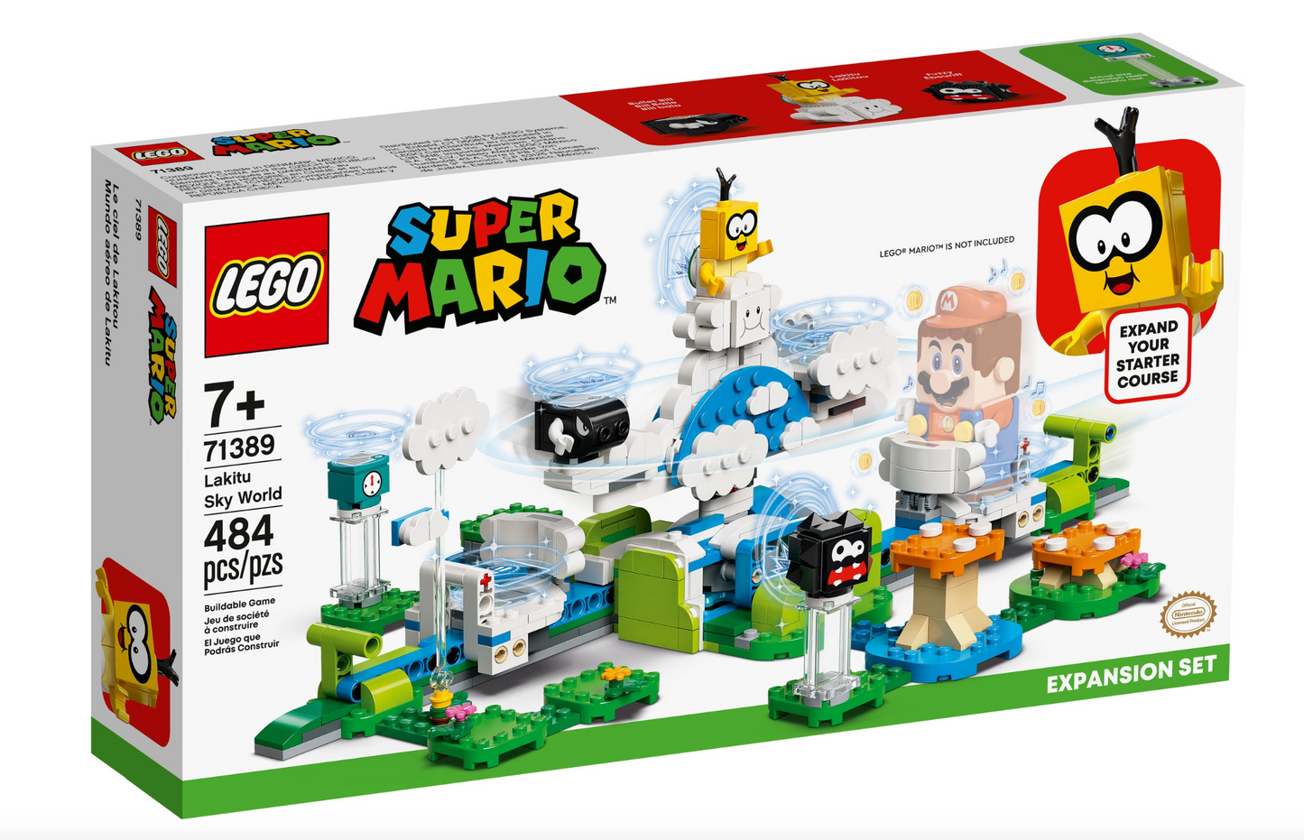 LEGO SUPER MARIO - 71389 - Ensemble d'extension Lakitu Sky World