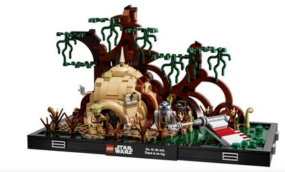 LEGO Star Wars - 75330 - Dagobah Jedi Training Diorama - Boite endommagée