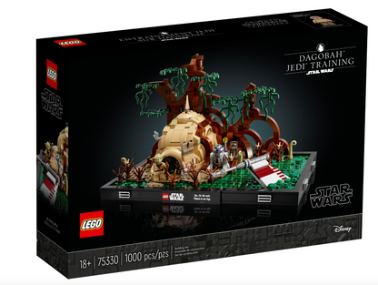 LEGO Star Wars - 75330 - Dagobah Jedi Training Diorama - Boite endommagée