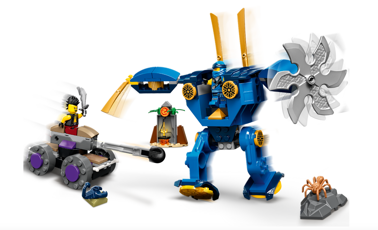 LEGO NINJAGO- 71740 - Jay's Electro Mech