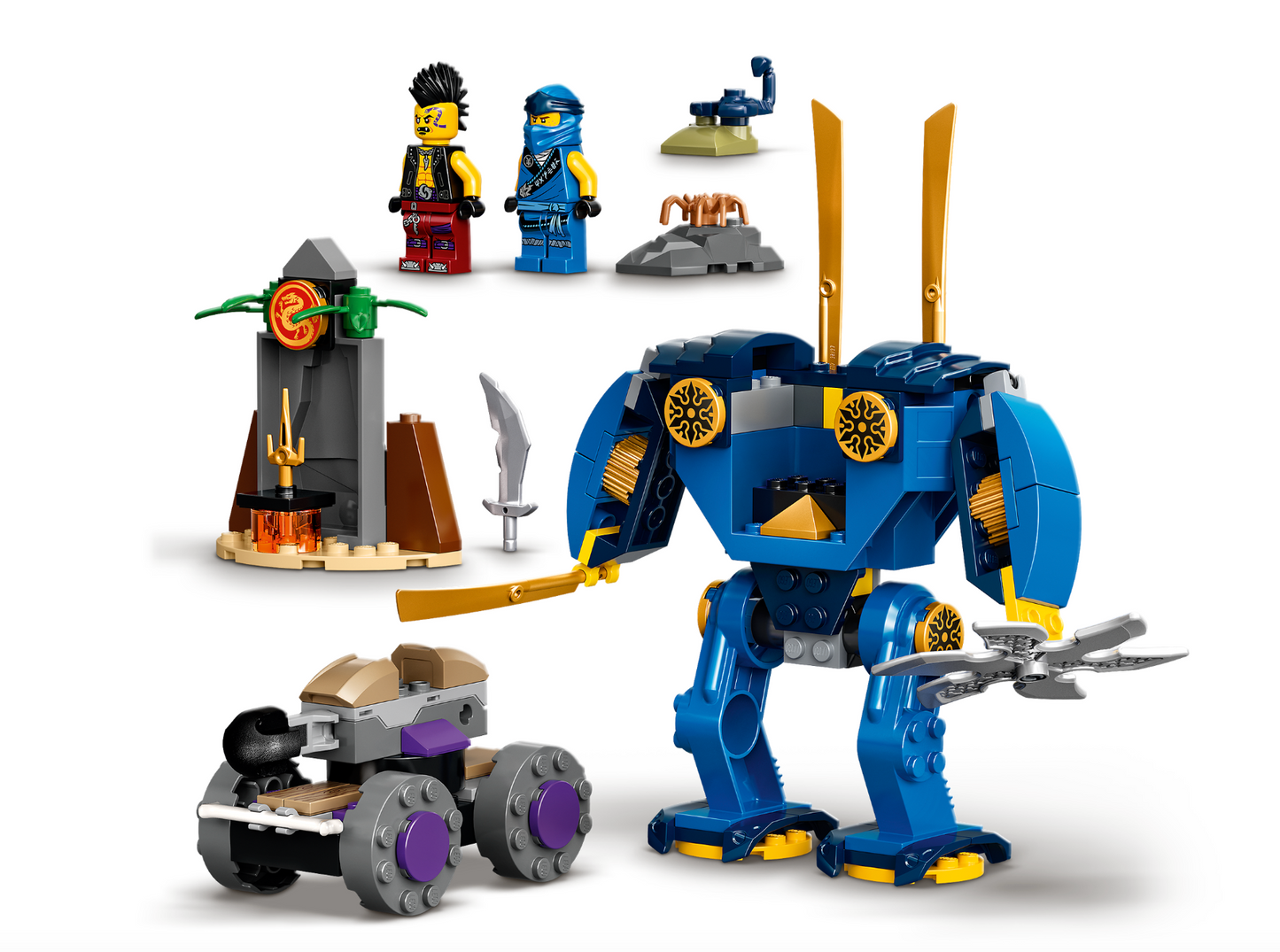 LEGO NINJAGO- 71740 - Jay's Electro Mech