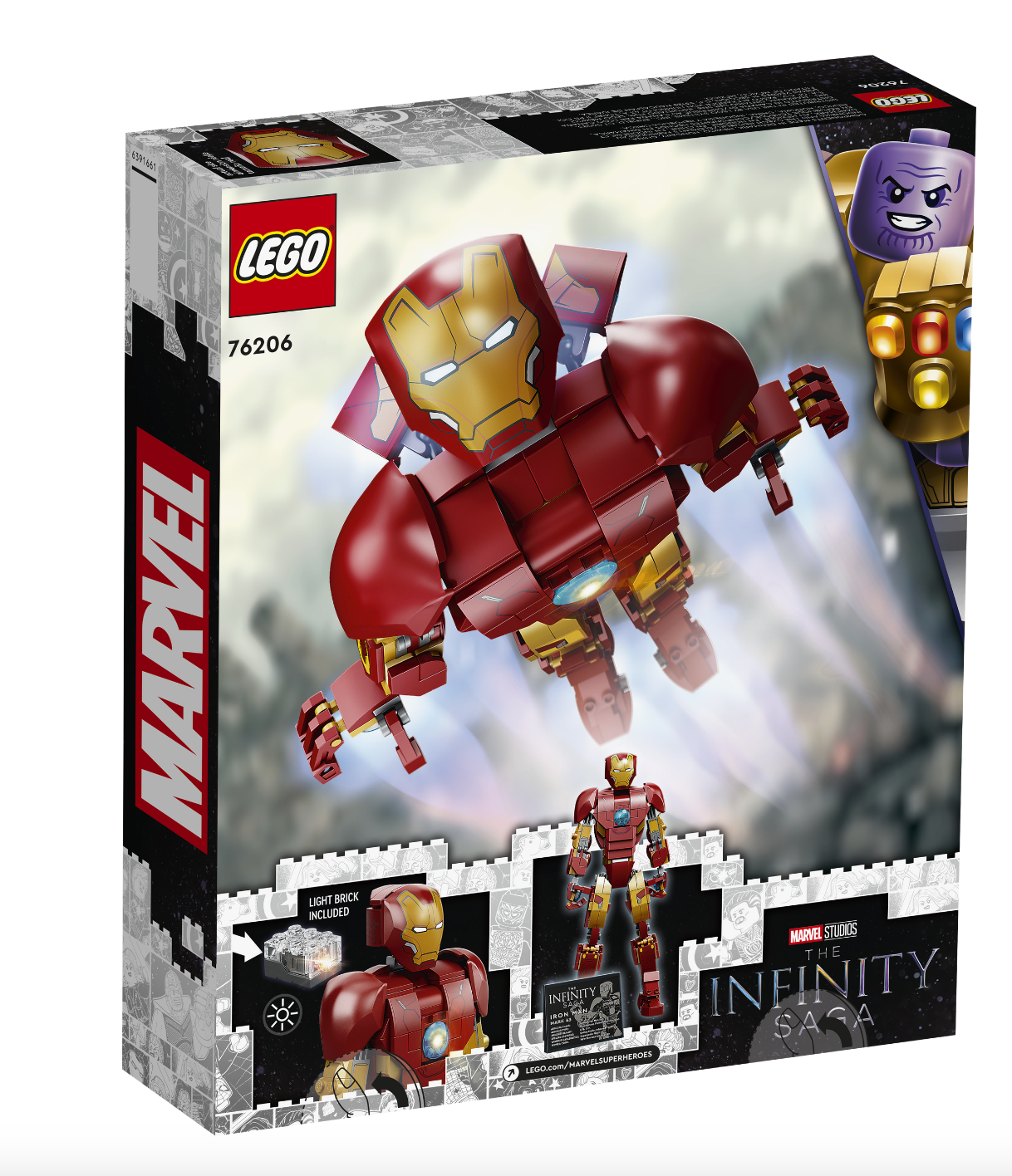 LEGO MARVEL - 76206 - Iron Man Figure