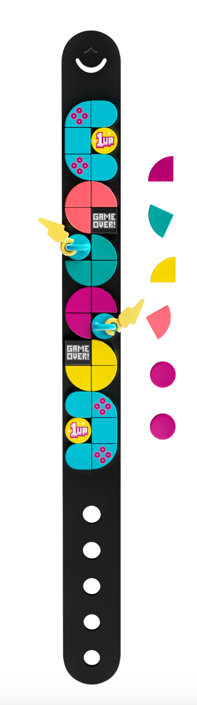 LEGO DOTS - 41943 - Bracelet de joueur avec breloques